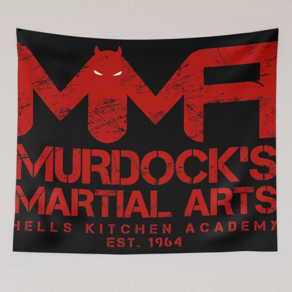 Item preview, MMA - Murdock's Martial Arts (V04 - Bloodred) designed and sold by coldbludd.