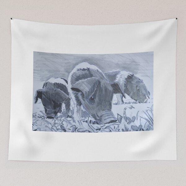 Item preview, Saddleback Piglets  designed and sold by MikeJory.