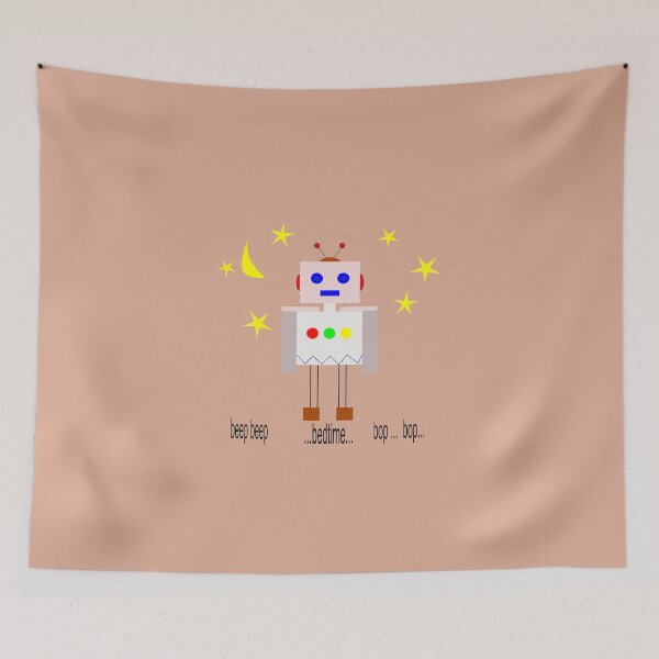 Item preview, Bedtime robot beep beep designed and sold by JoAnnFineArt.