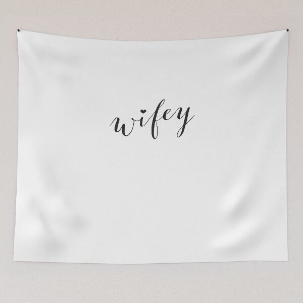 Item preview, WIFEY W/HEART designed and sold by T Culture.