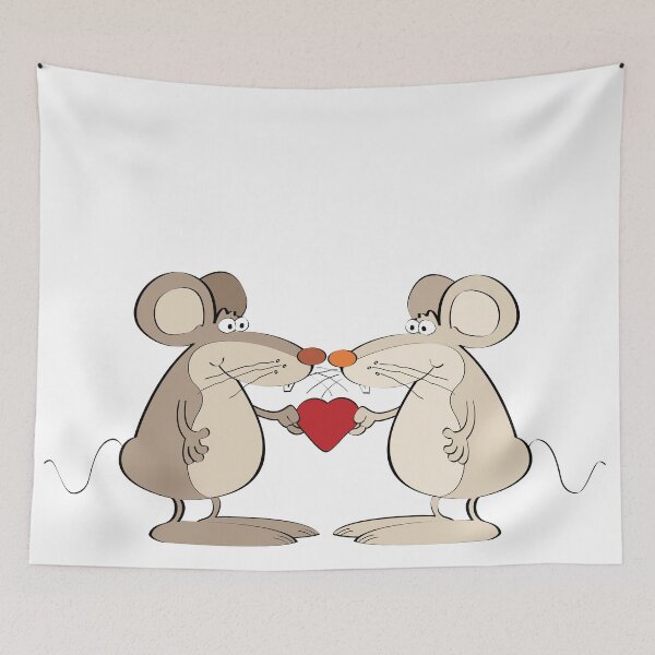 Aperçu de l'œuvre Couple de souris créée et vendue par Rubecula.