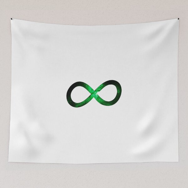Item preview, Green Space Infinity Symbol designed and sold by DIMIART.