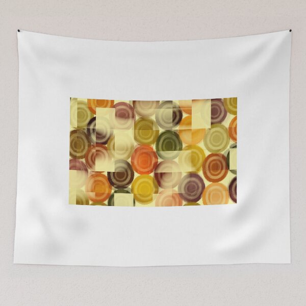 Item preview, Dots rectangles in orange designed and sold by Roswitha Lorz.