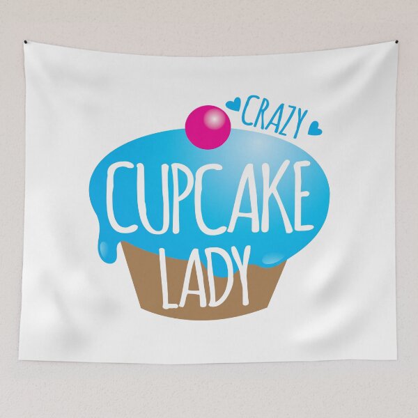 Item preview, Crazy Cupcake Lady designed and sold by jazzydevil.