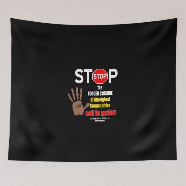 Item preview, OFFICIAL MERCHANDISE - #SOSBLAKAUSTRALIA design 7 designed and sold by KISSmyBLAKarts.