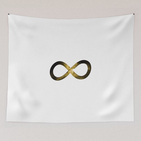 Item preview, Yellow Space Infinity Symbol designed and sold by DIMIART.
