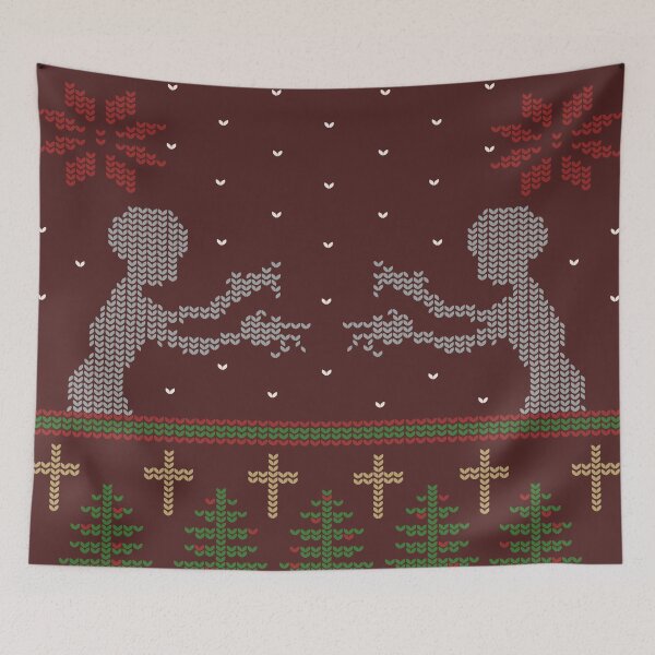 Item preview, UGLY BUFFY CHRISTMAS SWEATER designed and sold by AnoTheHero.