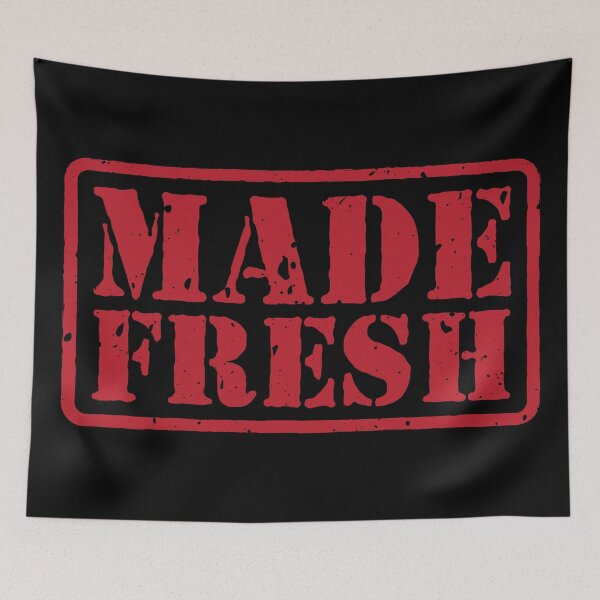 Item preview, Made Fresh Stamp designed and sold by MrTeeTime.