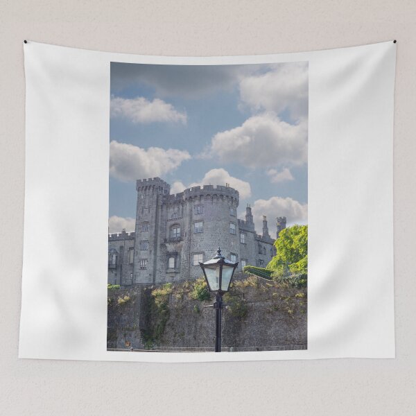 Item preview, old antique street lamp and castle view designed and sold by morrbyte.