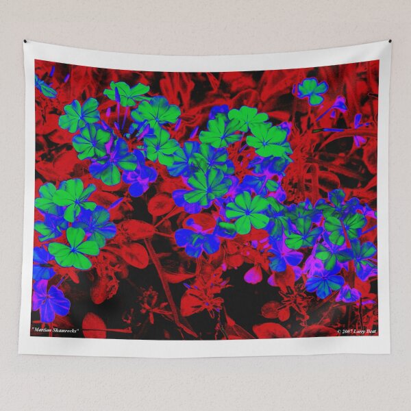 Item preview, Martian Shamrocks designed and sold by Bad Habits Lounge Studio.