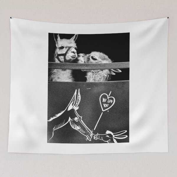 Item preview, Loveable Llamas ~ art imitates life designed and sold by Laurie Minor.