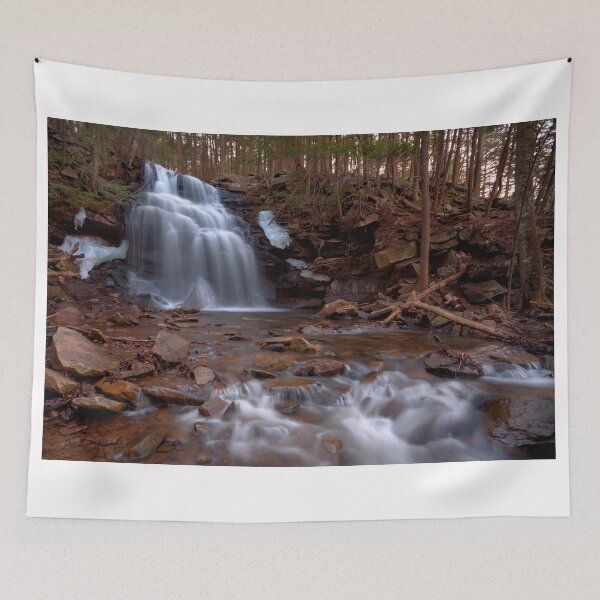 Item preview, Winter Ice Remains at Dutchman Falls designed and sold by Gene Walls.