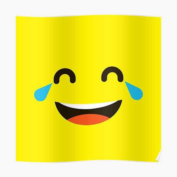 Emoji Xd Posters Redbubble - x3 emoji simulator roblox
