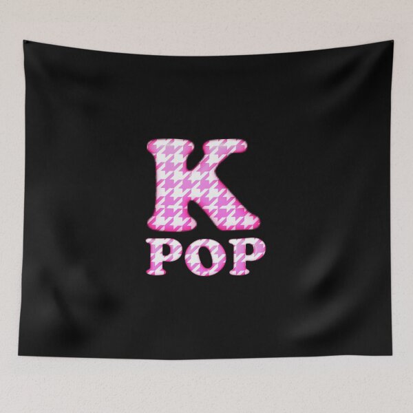 Item preview, KPOP - PINK HOUNDSTOOTH designed and sold by Kpop Seoul Shop.