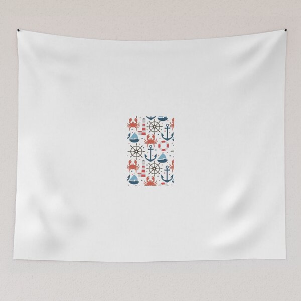 Item preview, Sea white pattern designed and sold by JuliaBadeeva.