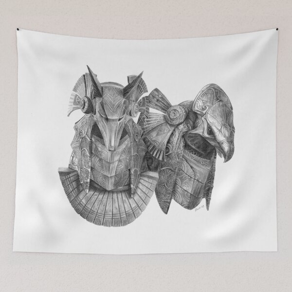 Item preview, Stargate Horus & Anubis Masks designed and sold by leviadraconia.
