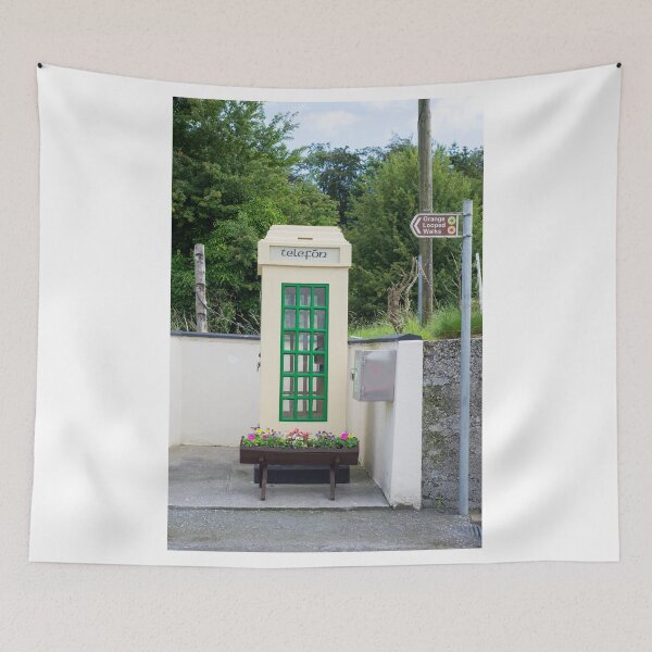 Item preview, old irish telephone kiosk designed and sold by morrbyte.