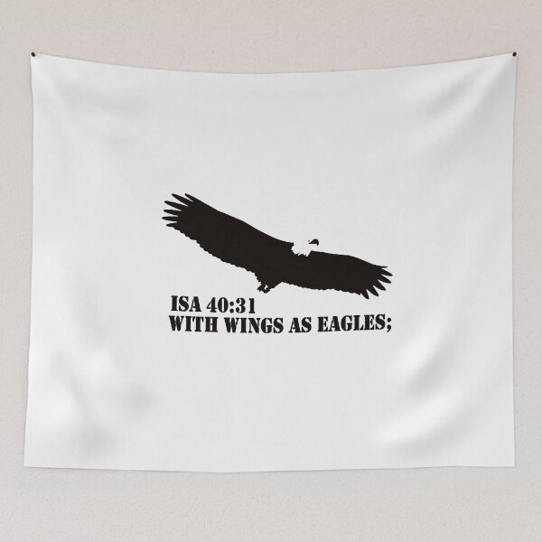 Item preview, WITH WINGS AS EAGLES designed and sold by Calgacus.