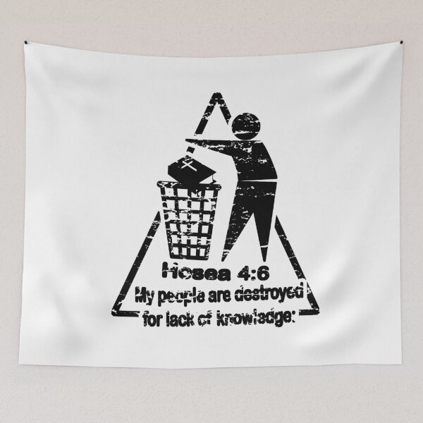 Item preview, Hosea 4:6 - lack of knowledge designed and sold by Calgacus.