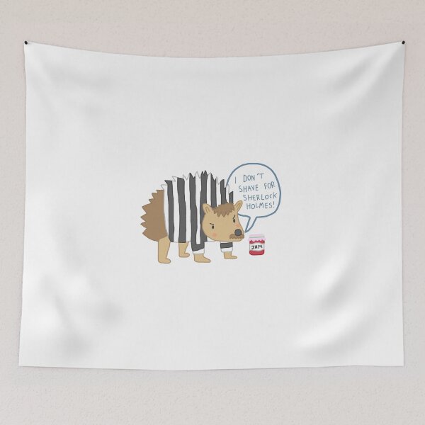 Item preview, I don't shave for Sherlock Holmes designed and sold by hippopotami.