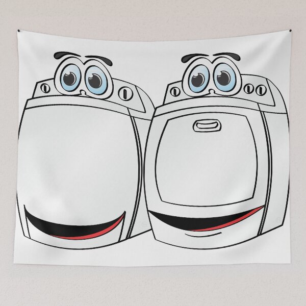 Item preview, Washer Dryer Cartoon designed and sold by Scott Hayes.