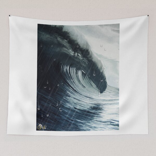 Item preview, Ola y lluvia designed and sold by 4d2SurfyArte.