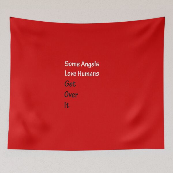 Item preview, Some Angels Love Humans designed and sold by CoppersMama.