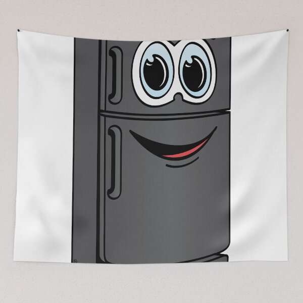 Item preview, Black Refrigerator Cartoon designed and sold by Scott Hayes.