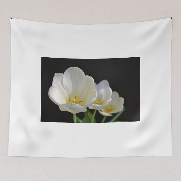 Item preview, White Tulip Echoing designed and sold by Kathleen Brant.