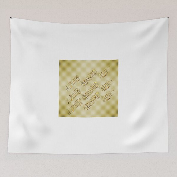 Item preview, Golden Music Notes designed and sold by moondreamsmusic.