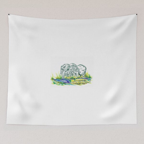 Item preview, African family Elephant's designed and sold by white1970.