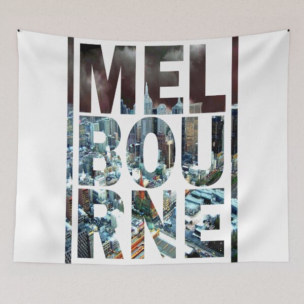 Item preview, Melbourne (Alternative Version) designed and sold by scribbledeath.
