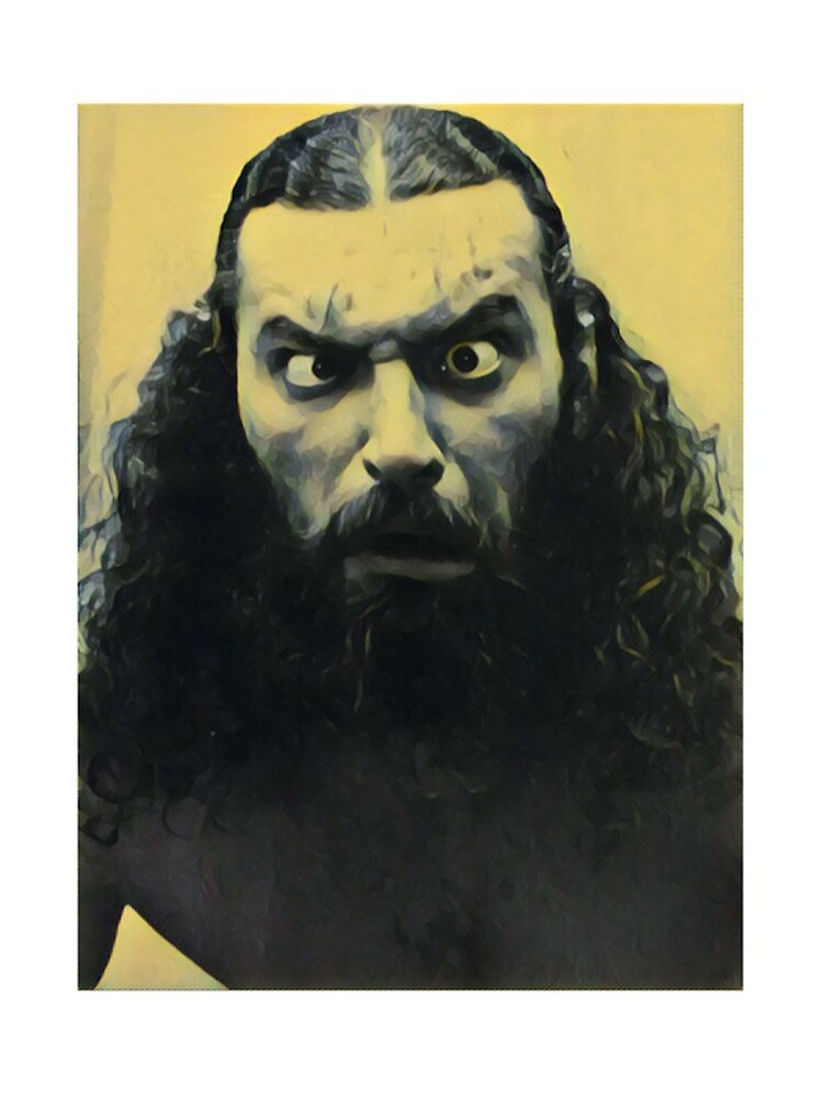 Bruiser Brody Art Print Wrestling Legend Iphone Case For Sale By Jayde Redbubble