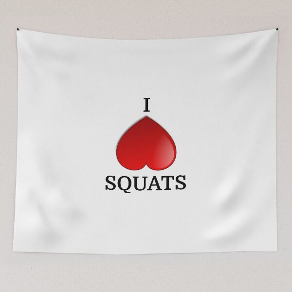 Item preview, I LOVE SQUATS designed and sold by evahhamilton.