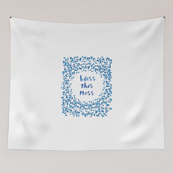 Item preview, Bless This Mess quote designed and sold by Ilze Lucero.