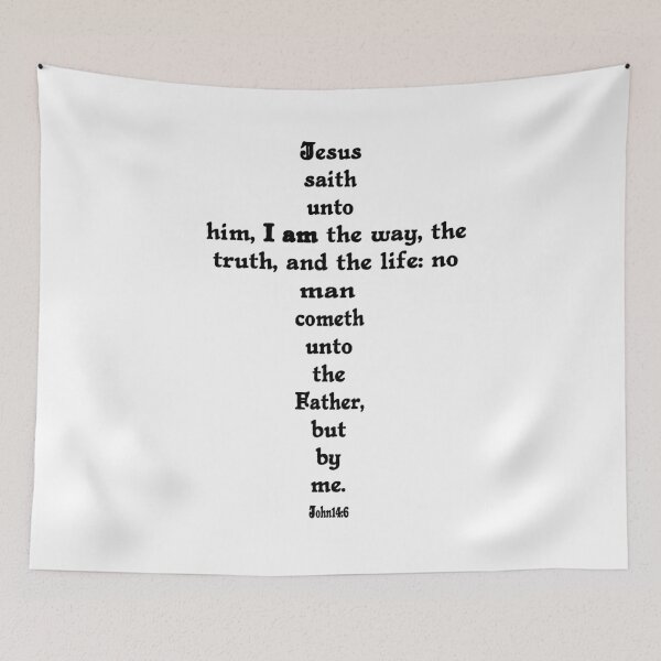 Item preview, JOHN 14:6 cross designed and sold by Calgacus.
