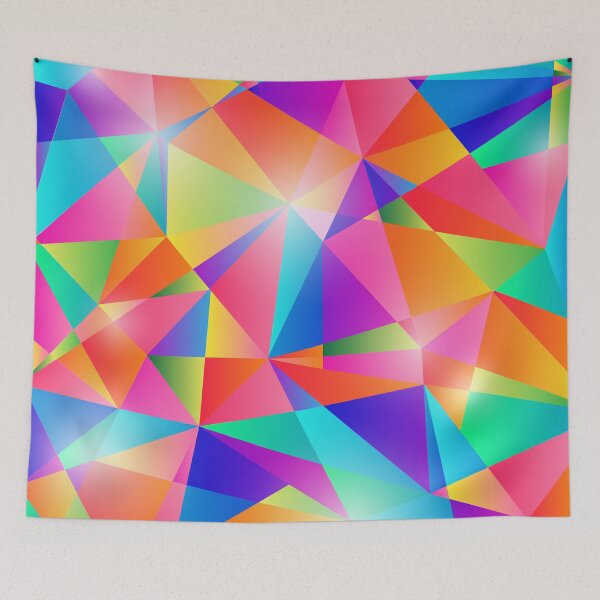 Aperçu de l'œuvre Colorful Shapes Background. créée et vendue par kennasato.