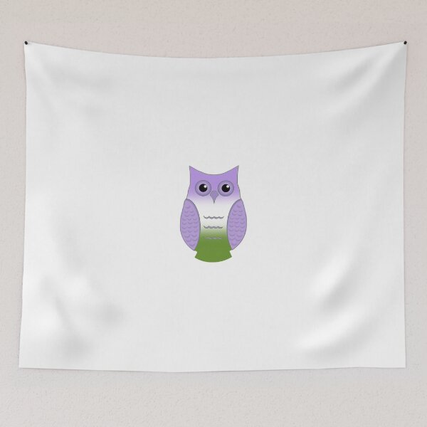 Item preview, Genderqueer Pride Owl designed and sold by shaneisadragon.