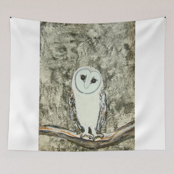 Item preview, silver owl totem designed and sold by donna malone.