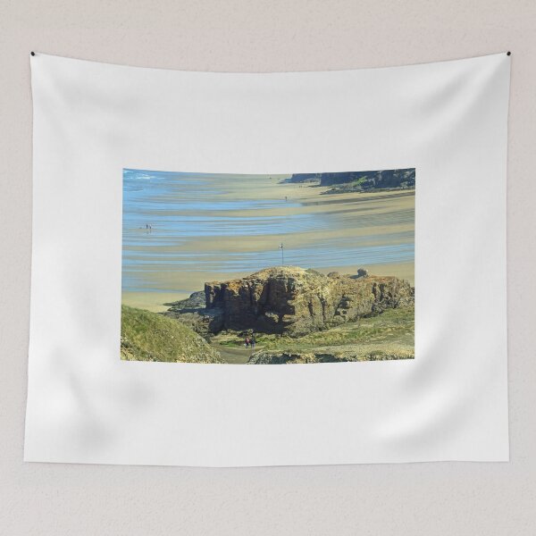 Item preview, Castle Rock- Perranporth Beach Cornwall UK designed and sold by lynn carter.