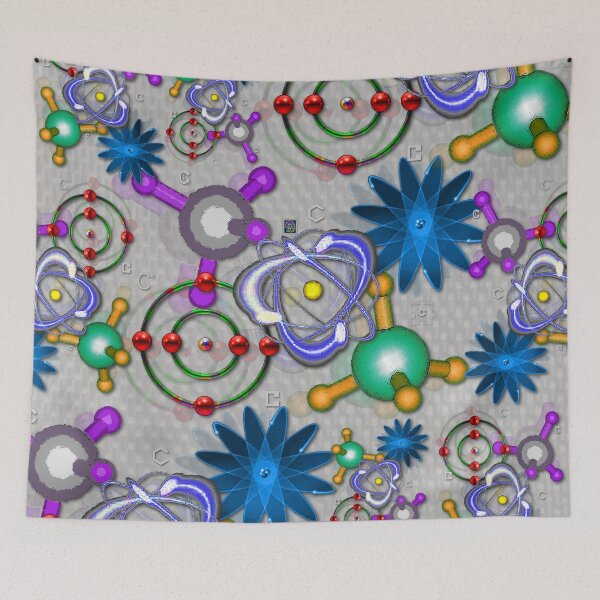 Item preview, "Carbon:  Social Atom"© designed and sold by Lisa Clark - Thinker Collection STEM Art and MORE.