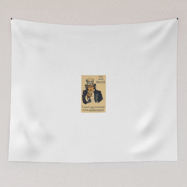 Item preview, Human Rights Poster - Uncle Sam "You have Rights" designed and sold by humanrights.