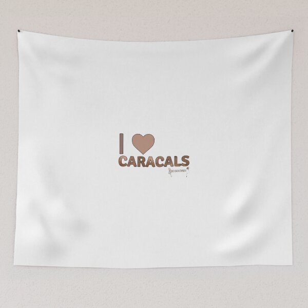 Item preview, I Love Caracals designed and sold by bigcatnetwork.