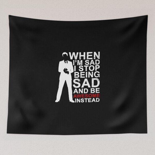 Item preview, Stop Being Sad Be Awesome Instead designed and sold by CuriousRebel.