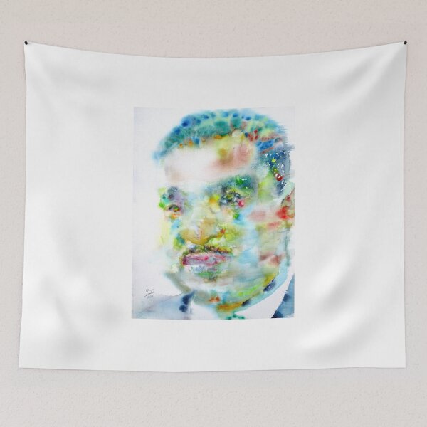 Item preview, MARTIN LUTHER KING JR. - watercolor portrait.2 designed and sold by lautir.