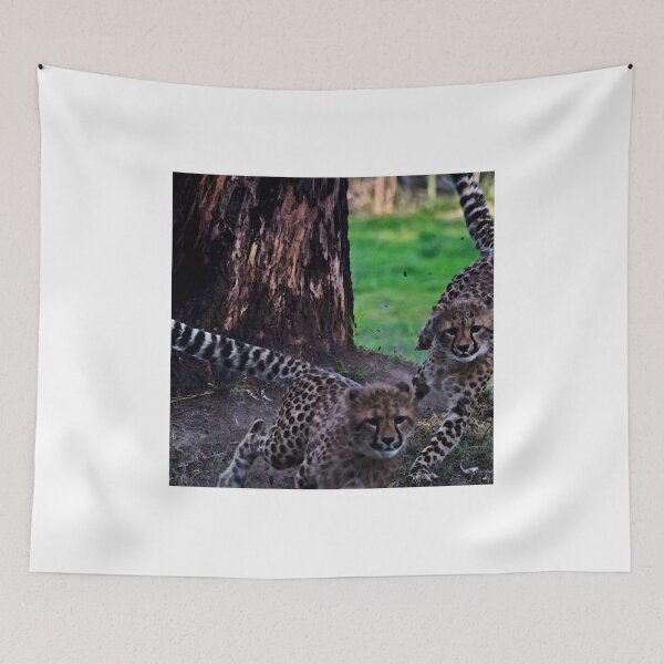 Item preview, Super Fast Cheetah Cubs designed and sold by miroslava.