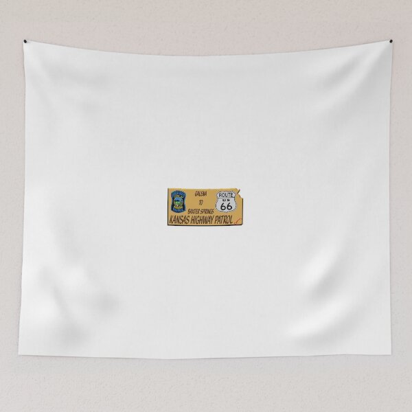 Item preview, Kansas Highway patrol  Route 66 Map Design designed and sold by Lawrence Baird.