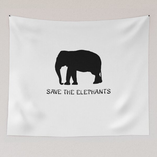 Item preview, Save the Elephants designed and sold by 321Outright.