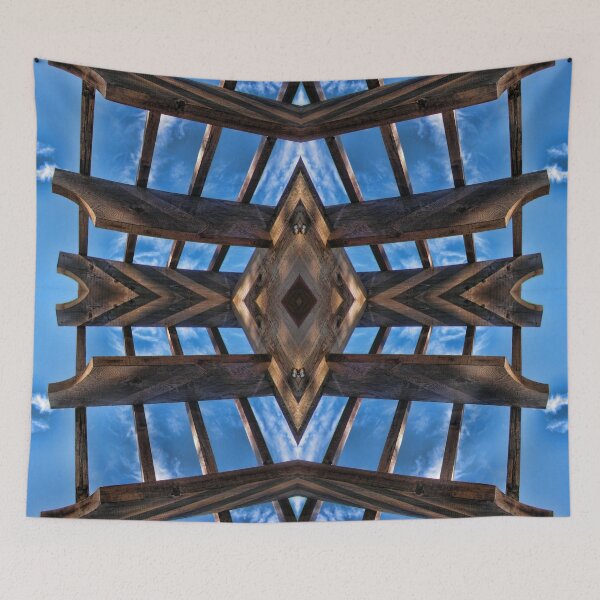 Item preview, Pergola Sky Duvet designed and sold by GolemAura.