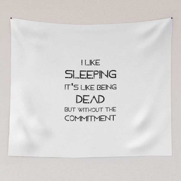 Item preview, I Like Sleeping designed and sold by evahhamilton.